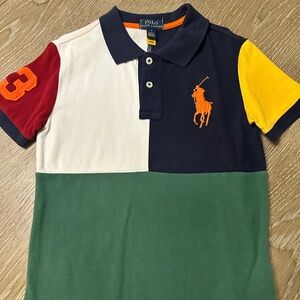 Ralph Lauren Big Pony Cotton Mesh Polo Shirt